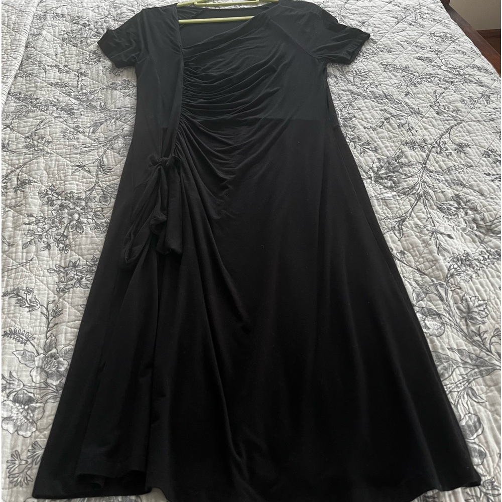 Black dress.